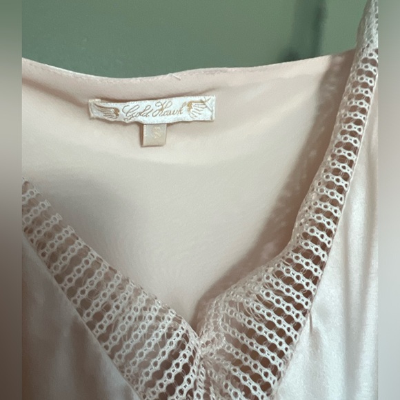Gold Hawk pink lines silk cami S - Picture 8 of 8